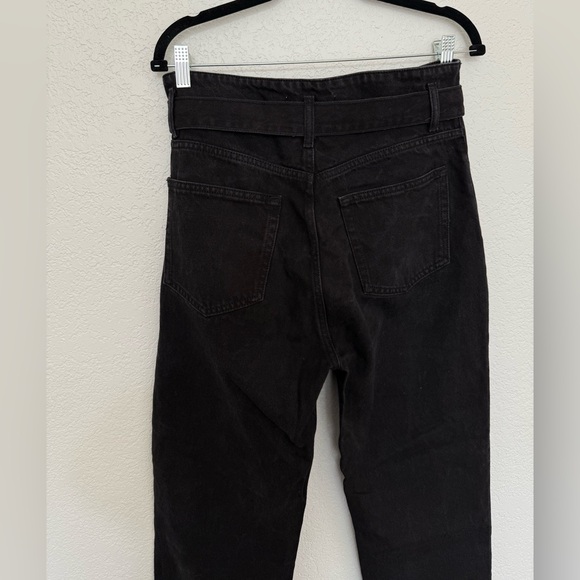 Cynthia Belted High Rise Straight Jeans - Picture 6 of 8